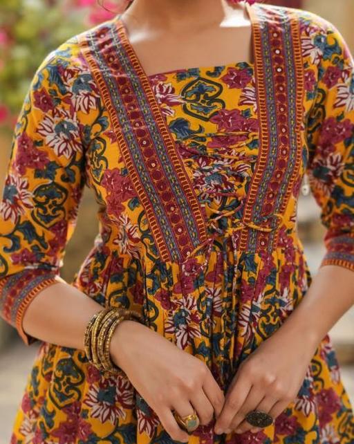 The Heritage Print Short Kurti